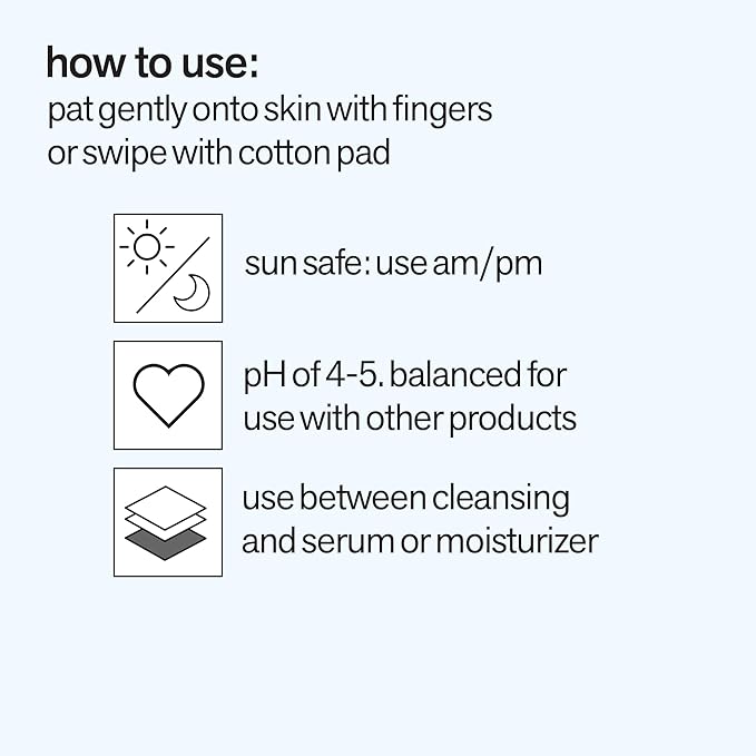 Facewater Toner-ish Sensitive pH Balancing Licorice Root Alcohol Free Toner