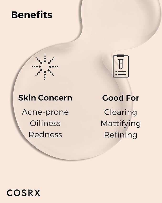 COSRX AC Collection Acne Calming Liquid Intensive, 4.22 fl.oz / 125ml | AHA, BHA Toner for Acne Prone Skin, Animal Testing Free, Parabens Free, Korean Skin Care