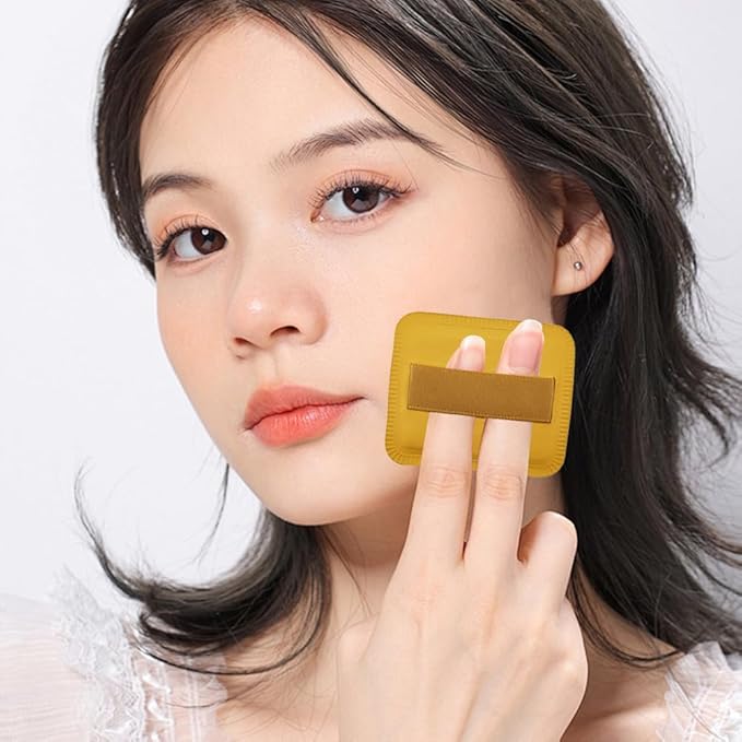 8 PACK Foundation Sponge, Korean Makeup Powder Puff Ultra Soft Sponge Puff, Makeup Cushion Puff, Cushion Puff for Foundation and Powder, for Liquid, Cream, and Powder