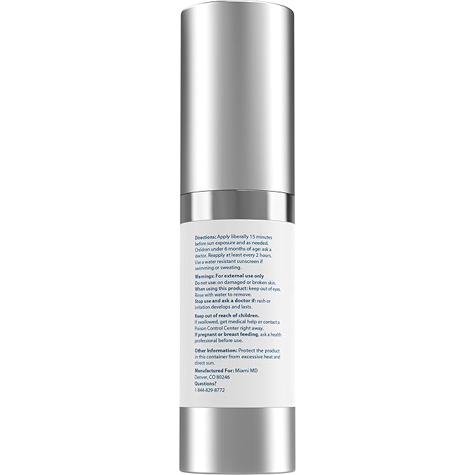 Sun Shield Sunscreen (30ml) Face for Women - Spf 40 Broad Spectrum Face Sunscreen - Sunblock with Vitamin C - Sun Screen with Hydrating and Moisturizing Aloe Vera for All Skin Types - 3 pack