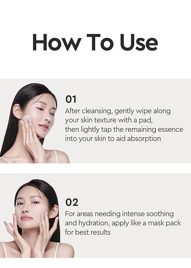 bewants Face Cleansing Pads, Cica Collagen Toner for Instant Soothing & Moisturizing with Centella Asiatica & Triple Hyaluronic Acid, 10 Pads