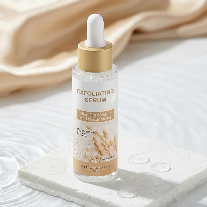 Peel Shot Glow Rice Ampoule Duo – Peel Shot Serums with White Rice Extract, BHA, Niacinamide & Hyaluronic Acid – Exfoliating, Moisturizing, Blackhead Remover & Pore Refining (White)