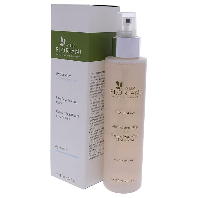 Villa Floriani Regenerating Toner - Aloe Women Toner 5.07 oz, White, (I0106586)
