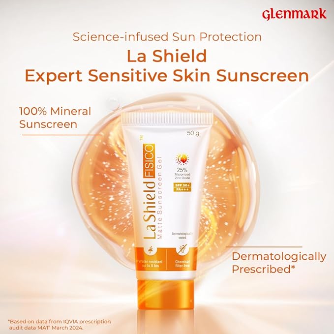 La Shield Fisico SPF 50+ PA+++, 50 g Cream x Pack of 2