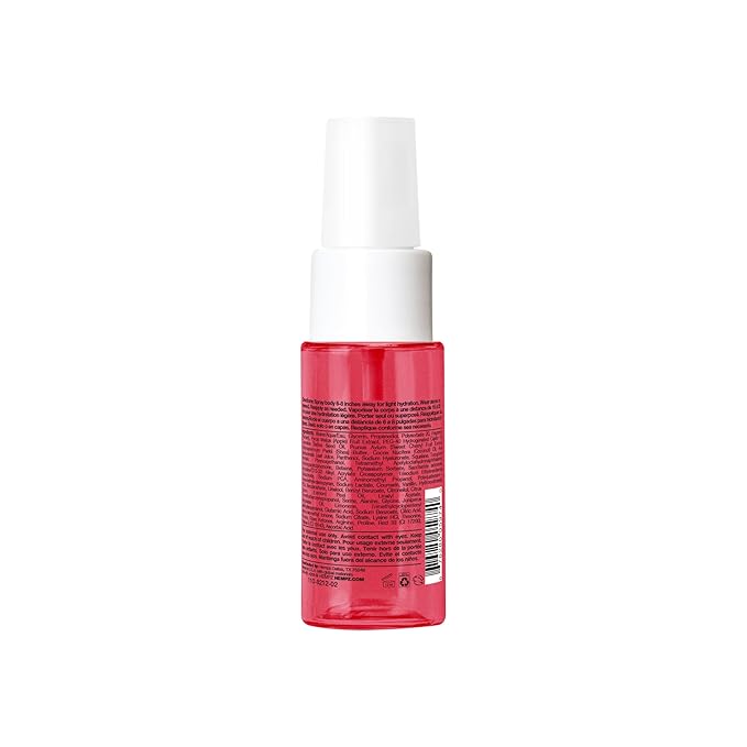 Hempz Cherry Hydrating Mist Spray, Dark Red Cherries lightweight fragrance, Travel Size Moisturizer, Beach Vacation Essential, 1 fl.oz.