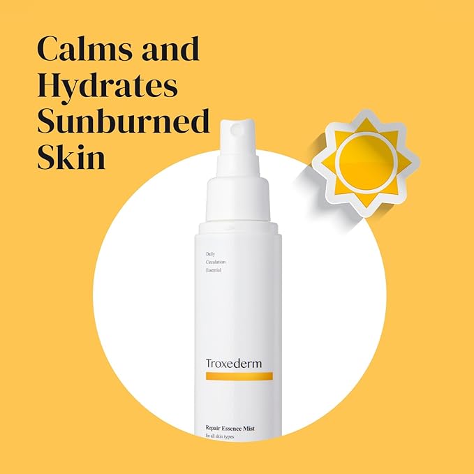 Repair Essence Toner Mist – Korean Hydrating & Cooling Face Mist with Niacinamide, Troxerutin & Centella Asiatica, Lightweight Facial Spray for Daily Skincare & Barrier Care, 1.01 Fl.oz