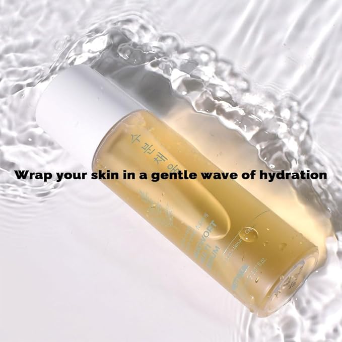 PRETTYSKIN Hydrating Facial Serum with Mugwort & Centella – 4-in-1 Korean Skincare (Toner, Emulsion, Serum, Cream) with Niacinamide for Dry & Sensitive Skin – 5.07 fl oz (Mugwort)