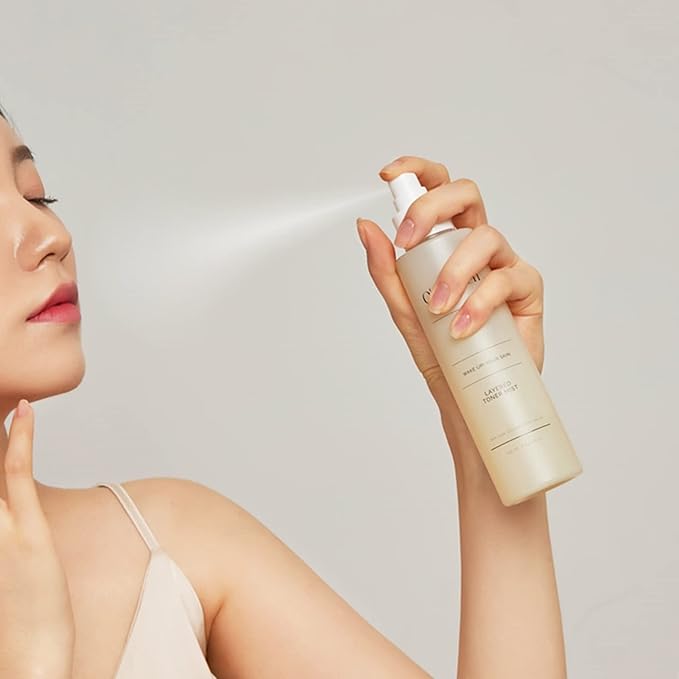 [O'CLEARIEN] Layered Toner Mist 5.24 fl. oz. | Trehalose for Hydrating, Centella Asiatica for Soothing, Anti-Aging, Non-Irritating for Sensitive Skin, Paraben Free, Natural Extracts