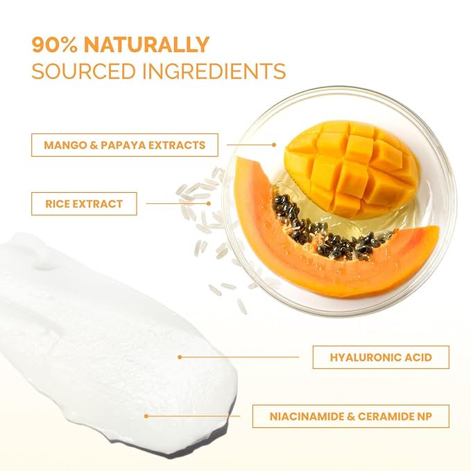 PLANTIFIQUE Korean Cleansing Balm – Hydrating Makeup Remover with Hyaluronic Acid & Ceramides – Oil Based Face Cleanser - Removes Waterproof Makeup & Sunscreen, Balsamo Desmaquillante 1.41 oz / 40g