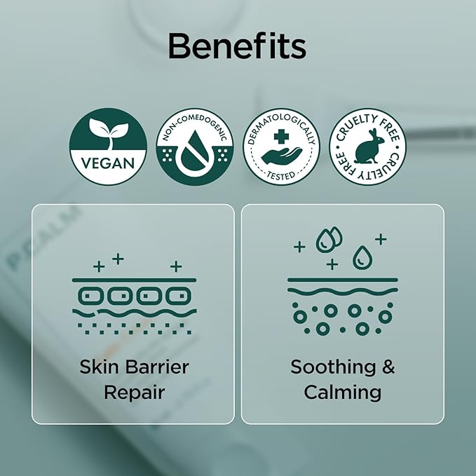 P.CALM Cato Cream | Glutathione & Centella Asiatica for Barrier Repair, Moisturizer for Blemish Marks & Deep Hydration, Daily Face Cream for Sensitive Skin | Korean Vegan Skincare, 80ml / 2.70 fl.oz