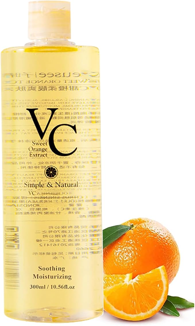 VC Toner Intensive - VC Toner Refreshing Hydrating Rejuvenating Deep Moisturizing Water Lotion for All Skin Types 10.56 Fl.Oz / 300ml
