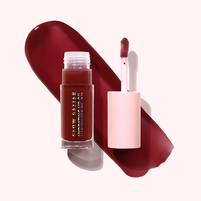 Moira Glow Getter Hydrating Lip Oil (015, Teaberry)