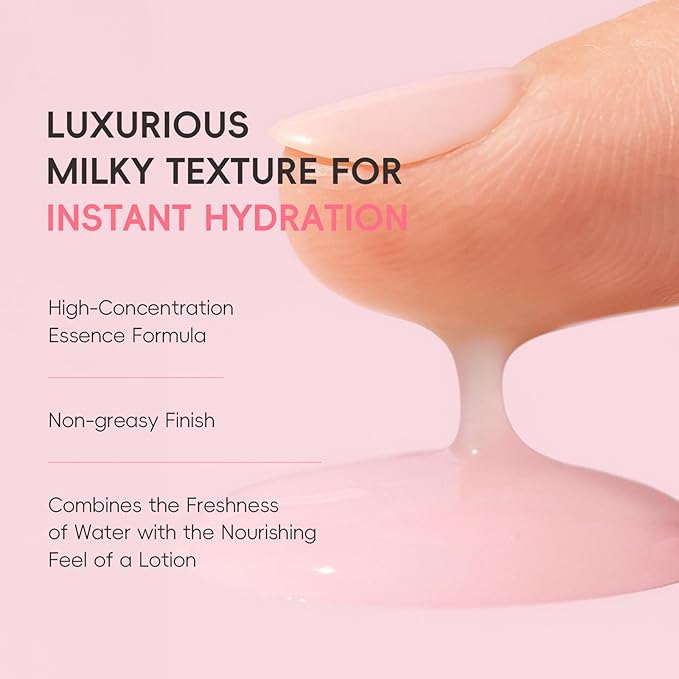 PDRN CICA Milky Toner, 5000ppm Salmon PDRN & Centella Hydrating Toner for Face with Niacinamide & Hyaluronic Acid, Support Skin Barrier & Boost Radiance, Suitable for All Skin Types (Pack of 2)