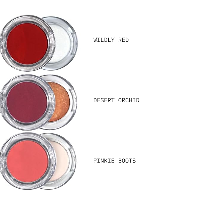 Kara Beauty Caboodle Kisses Lip Powder & Gloss Duo – Wildly Red | 2-in-1 Korean Makeup Tint & Gloss Stack | Lip Stain + Glossy Finish | Makeup Must-Have | Lip Makeup for Soft Blush & Bold Lip Looks