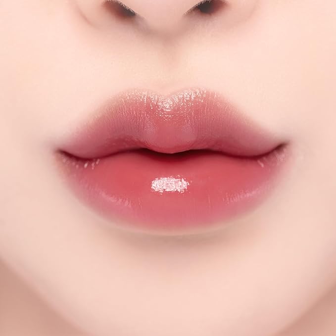 YNM Candy Gloss Balm 3g (09 MAUVE ROSY, 3g) (+9 colors) K-beauty, Tinted, Color Lipstick Balm, Glossy, Moisture, korean, Jello lips, Non-Sticky and Long-lasting