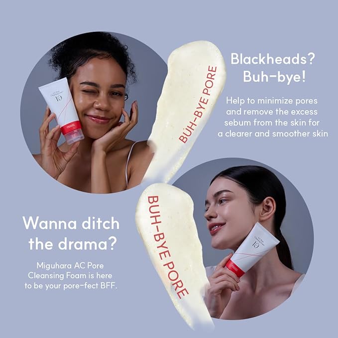 A.C Pore Cleansing Foam | Korean Skincare Face Wash (120ml/4.05 fl. oz.)