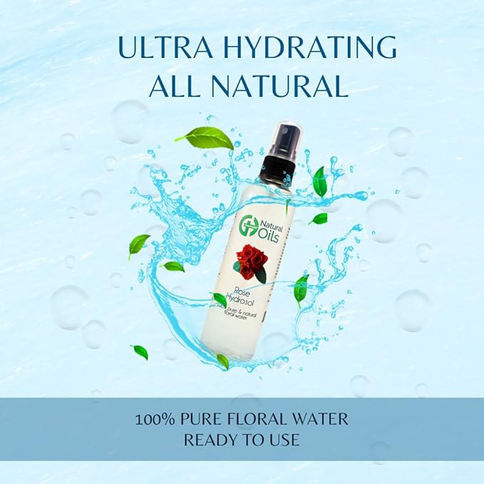 GreenHealth Rose Hydrosol (Floral Water) - 4 fl oz