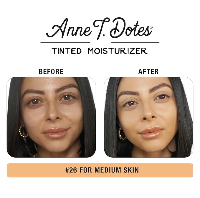 theBalm Anne T. Dotes Tinted Moisturizer, 26 (For Medium Skin), 1 Fl Oz