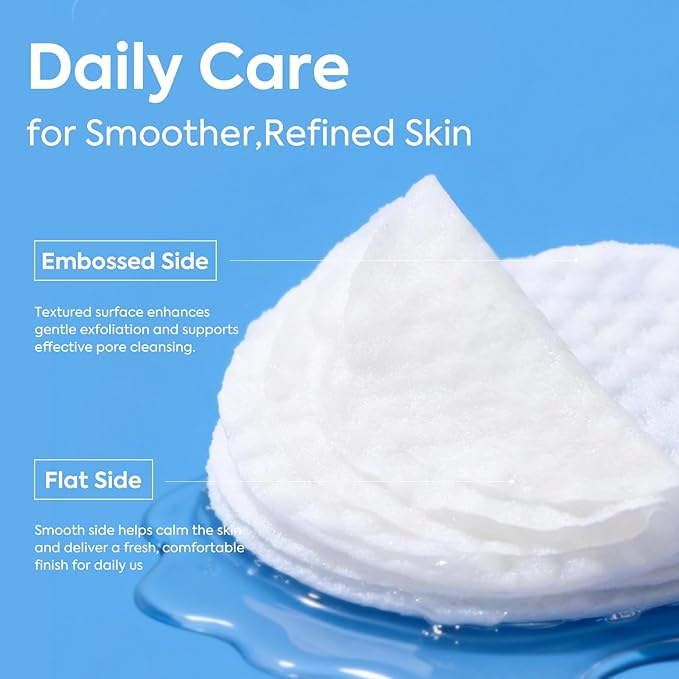 Glycolic Acid Pad with AHA & BHA, Exfoliating Toner Pads for Face – Zero Pore Refining Pads for Skin Texture, Oil Control, Acne, Dark Spots & Gentle Resurfacing, 70 Pad