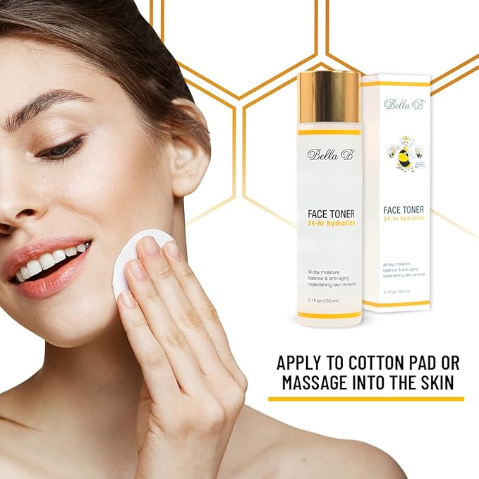 BELLA B Face Toner 5.1 oz Bottle - Pregnancy Skin Care - Pregnancy Toner - Pregnancy Safe Toner - Healthy Beauty - Natural Toner for Face - Fragrance Free Toner - Face Toner Moisturizer