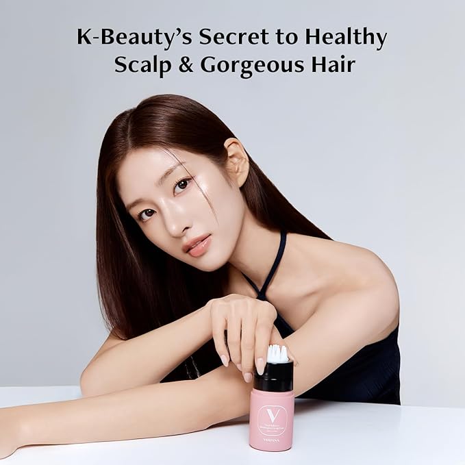 Vodana Heat Balance Blockingloss Scalp Tonic - Korean Beauty Scalp Care Nourishing - Cooling Effect Massage Tip - Caffeine Menthol Salicylic Acid Biotin Zinc PCA - 3.38 fl.oz
