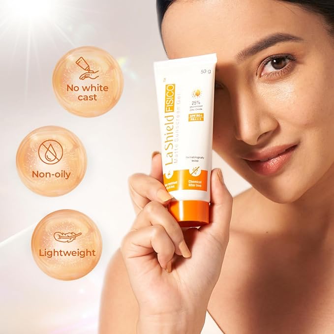 La Shield Fisico SPF 50+ PA+++, 50 g Cream x Pack of 2