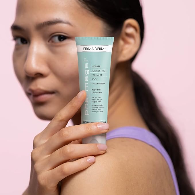 Pharmagel Firma Derm Age Defying Moisturizing Lotion | Daily Moisturizer Body Lotion for Dry Skin | Anti-Aging & Firming Moisturizer - 3 fl. oz.