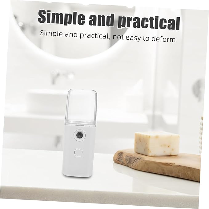SAFIGLE Nano Facial Mister USB Moisturizer Portable Cool Mist Sprayer for Hydrating Types Compact Size for Travel