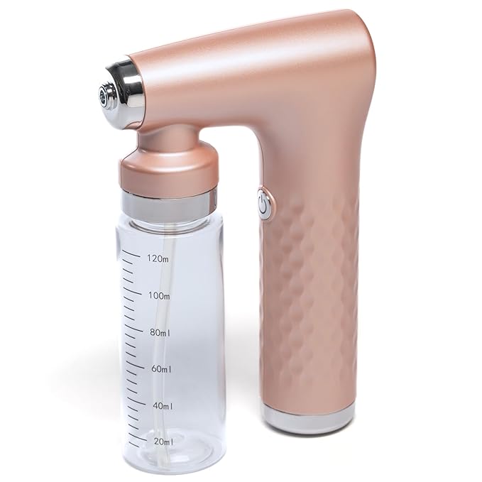 ICON Portable Self Tan Spray Tan Machine Airbrush with Naked Sun Honey Water Sunless Solution and Tanning Lotion Mitt