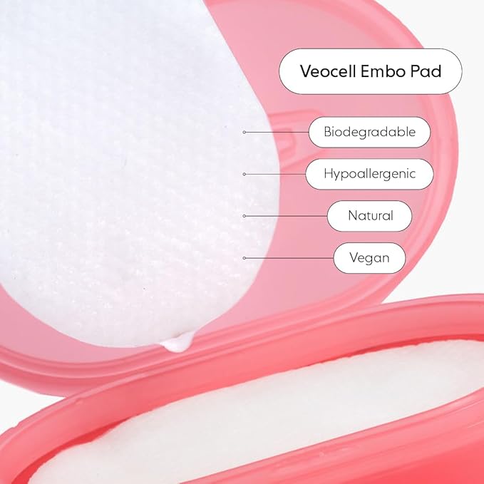 LOOPS Peptide Serum Korean Skincare - Firm, Fortify, Fight Fine Lines - Anti-Wrinkle & Moisturizing - Pre-soaked Veocell Embo Pad - Peptide Complex to Rejuvenate and Prejuvenate Face - Pack of 60