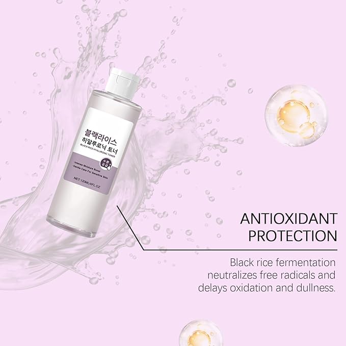 Daily Deep Hydrating Toner - Gentle Facial Essence Water, Long-Lasting Moisturizing, Soothes Dry/Tight Skin, Balances Oil(1PCS)