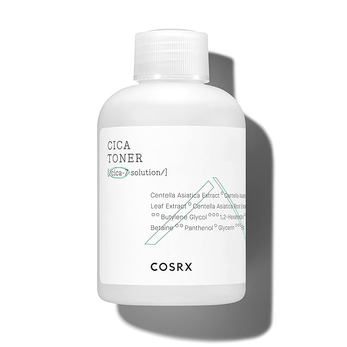 COSRX Pure Fit CICA Toner, 150ml / 5.07 fl.oz | Soothing Korean Toner for Sensitive Skin | Centella Asiatica Facial Toning Water | Korean Skin Care, Not Tested on Animals, Sulfates Free, Paraben Free