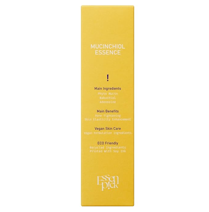 Musinchiol Mucus-Based Pore-Tightening & Elasticity Essence with Patented Phyto-Mucin Complex