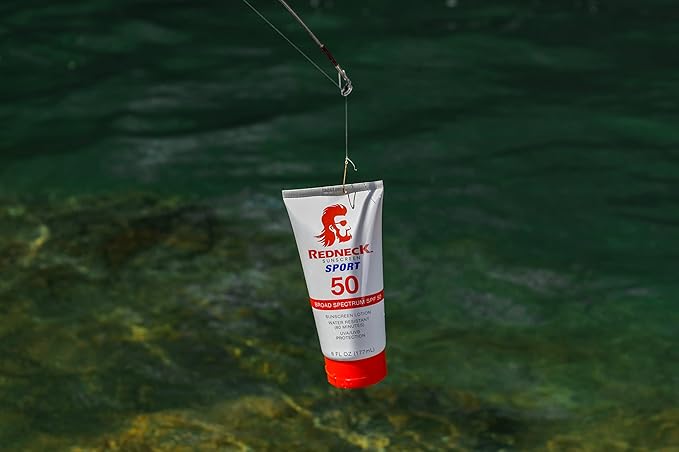 6 Oz SPF 50 Sport Lotion Water/Sweat Resistant Reef Friendly, Non-irritating