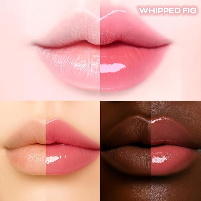 KEYBO Melting Change Plumping Lip Balm – Hydrating Glossy Tinted Lip Plumper, Non-Sticky MLBB Balm for Smooth, Natural Volume – Moisturizing K-Beauty Lip Treatment (04. Whipped Fig)