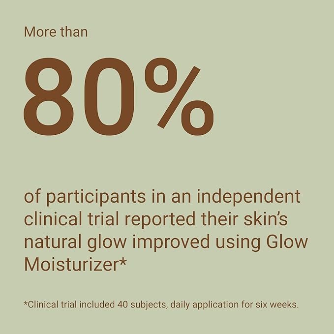 Glow Moisturizer – Hydrating Cream with Niacinamide & Squalane, Smooth Texture, Radiant Finish, Ideal for Melanin-Rich Skin, 50ml