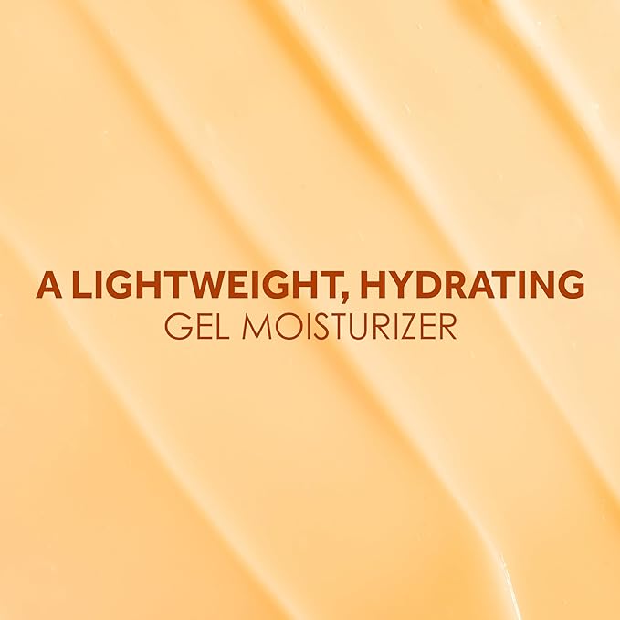 POND'S Fresh Hydration Gel Moisturizer 24 HR Hydration with Orange Extract & Vitamin C Alcohol & Oil-Free Face Moisturizer Dermatologist Tested, 3.4 oz, (Pack of 2)