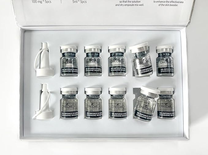 Generic Exosome ampoule (Dry ampoule 100mg*5pcs, Liquid ampoule 5ml*5pcs) - Korean Skincare, Exosomes for skin