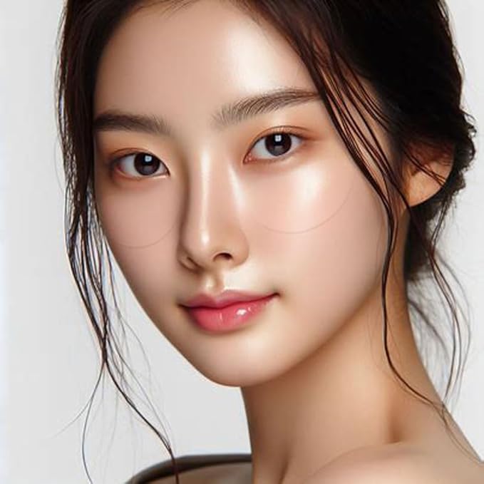 Korean Invisible Nude Sun Shield Patch – 8 Cheek Patches + 4 Nose Patches Transparent UV Protection Tape for Face - Waterproof, Breathable Hydrogel Sun Patch with Niacinamide for Golf, Running
