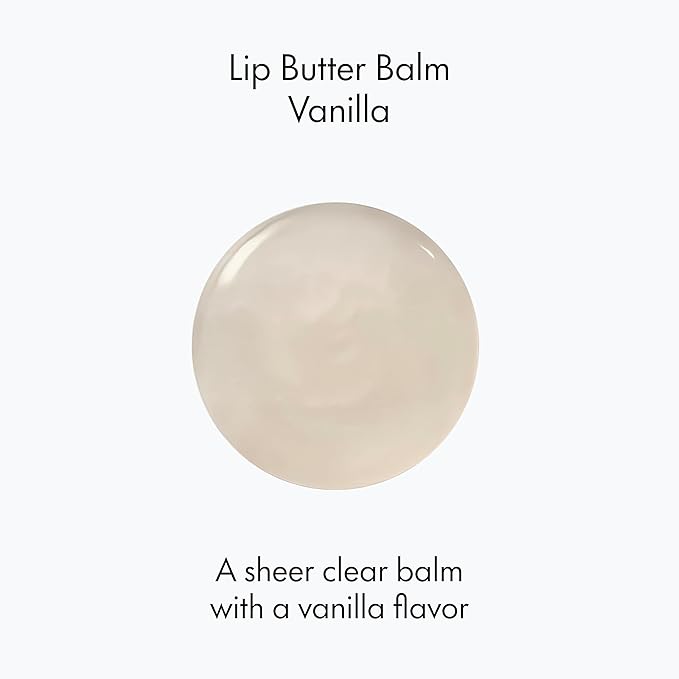 Ruby & Millie Tinted Lip Balm Vanilla - Hydrating Vanilla Lip Balm - Moisturizing Lip Butter Balm Treatment - Glossy Vegan Lipbalm 0.5 Oz