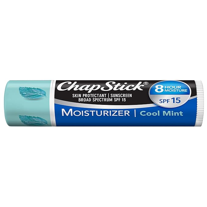 ChapStick Moisturizer 2-in-1 Lipcare SPF 15,Original,Black Cherry,Cool Mint,– Sunscreen Lip Balm with Aloe Vera and Vitamin E,0.15 Oz Ea,3 Count (Pack of 2)