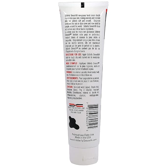 Pack of 3 - Udderly Smooth Udder Moisturizer Cream, 4 oz Tubes