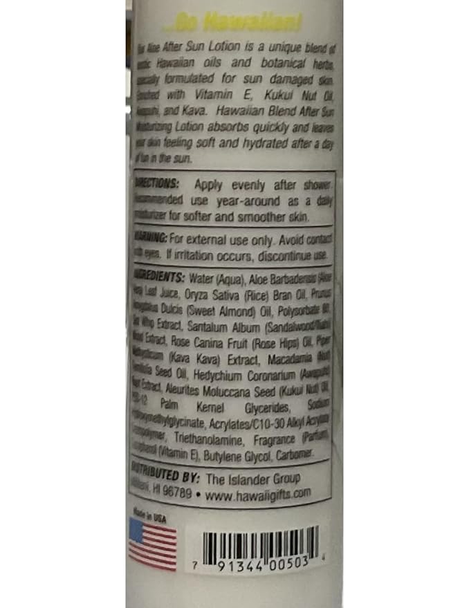 Aloe After Sun Lotion 8 Oz. Bottle