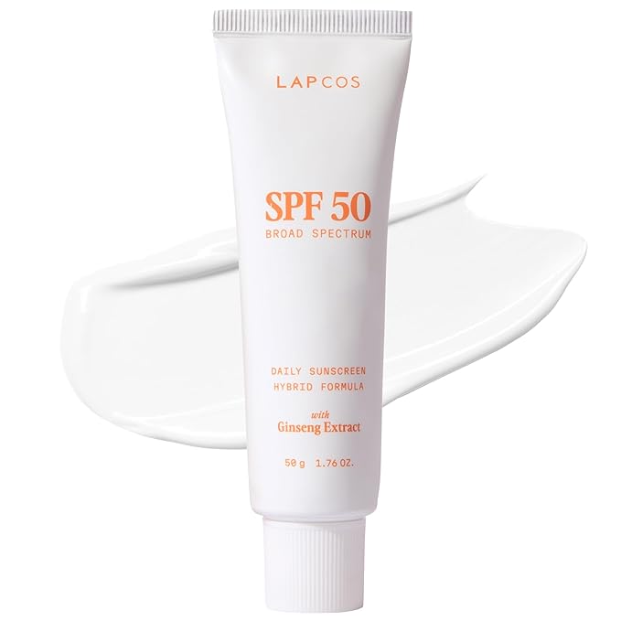LAPCOS DAILY SUNSCREEN SPF 50 for All Skin Types, 1.76 oz