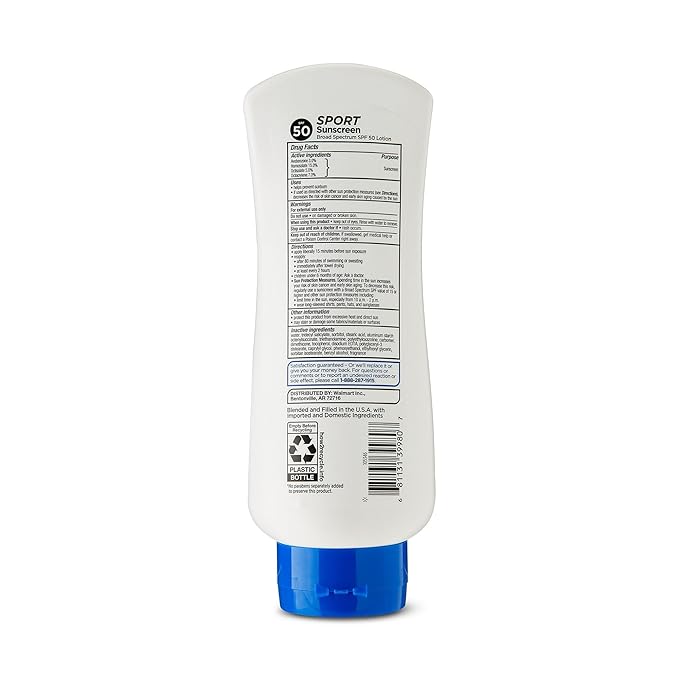 Sunscreen SPF 50 lotion- Sport Broad Spectrum (Pack of 15)