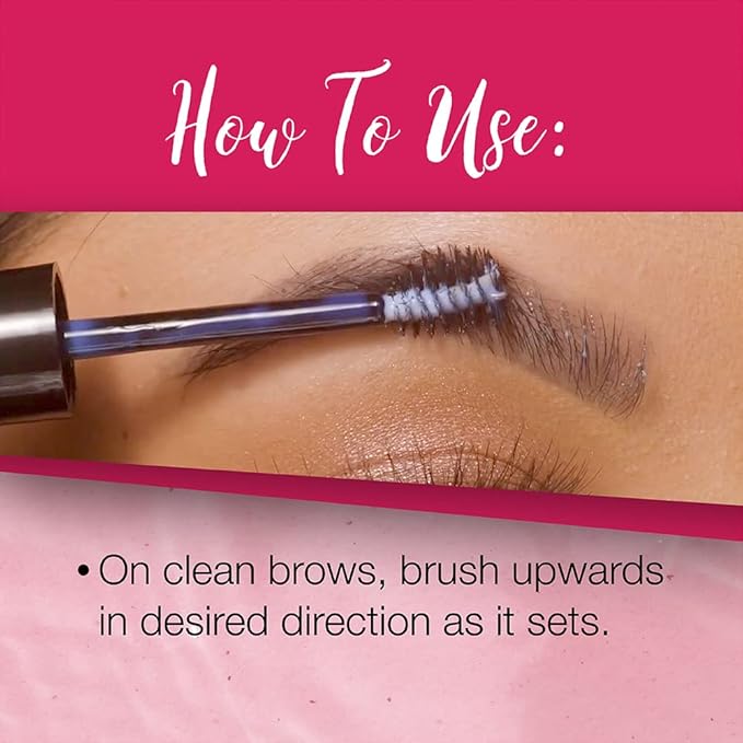 Ardell Brow Glue Clear – Strong Hold Clear Eyebrow Gel for Lamination Lift, Long-Lasting Brow Gel Styler for Shaping & Setting Brows, 0.35 oz