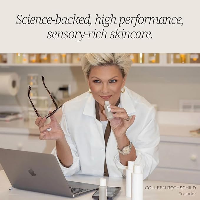 Colleen Rothschild Moisture Veil Silk Emulsion Face Moisturizer with Hyaluronic Acid & Ceramides – Hydrating, Barrier-Supporting, Radiance-Boosting Cream