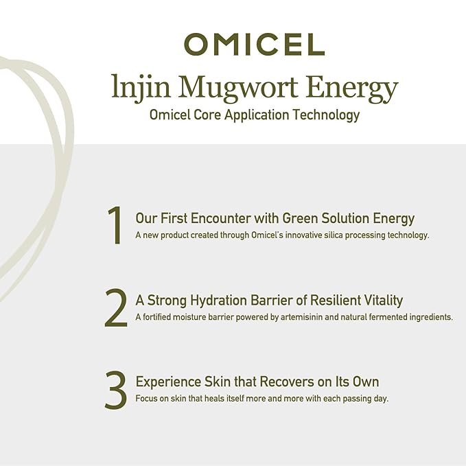 INJIN Mugwort Green Solution Mist (3 Count) - Hydrating Facial Toner Spray for Dewy, Glowing Skin | Moisturizing Makeup Setting Mist | Hemp Stem Extract, Bifida Ferment Lysate