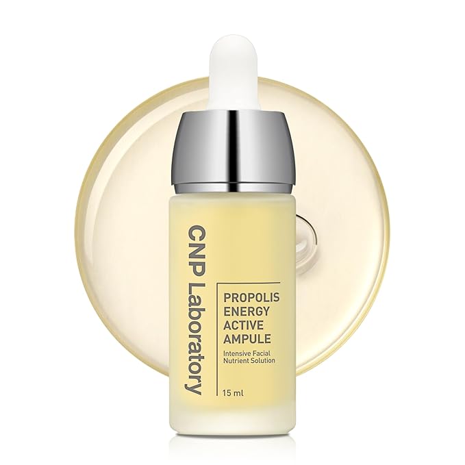 CNP Lip & Serum Set - Honey Lip Butter & Centella Serum Bundle | Propolis-Infused, Intense Hydration & Calming for Sensitive Skin | Korean Skincare