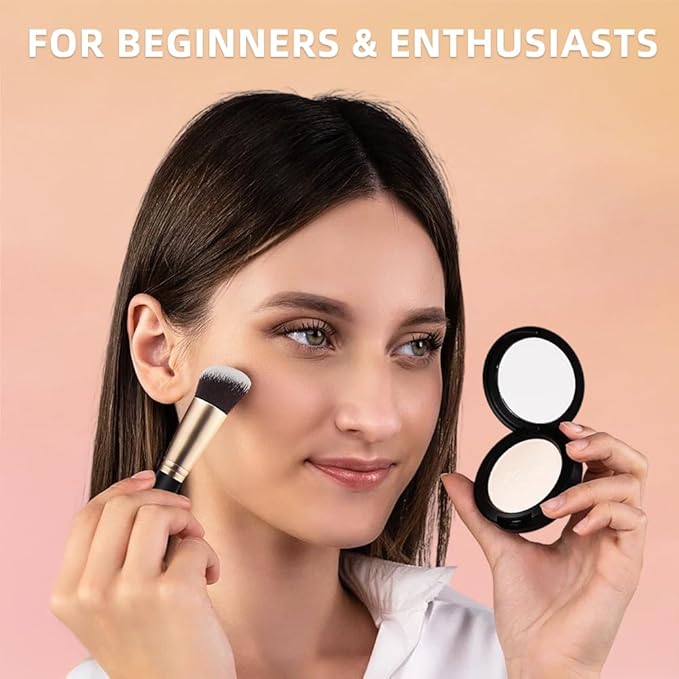 Eyeshadow Makeup Brush Premium Synthetic Contour Brush for Beginner & Professional (Contour Brush)